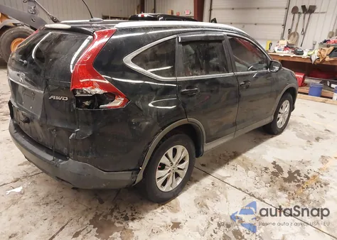 2012 Honda Cr-V Ex-L z USA, uszkodzony, nr VIN 2HKRM4H73CH613547